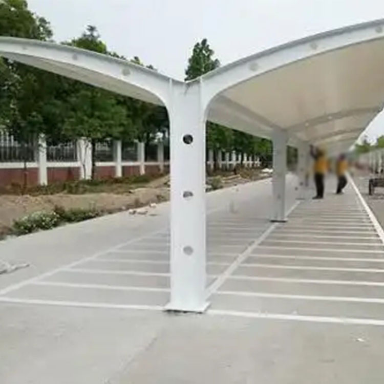 文县膜结构电动车棚