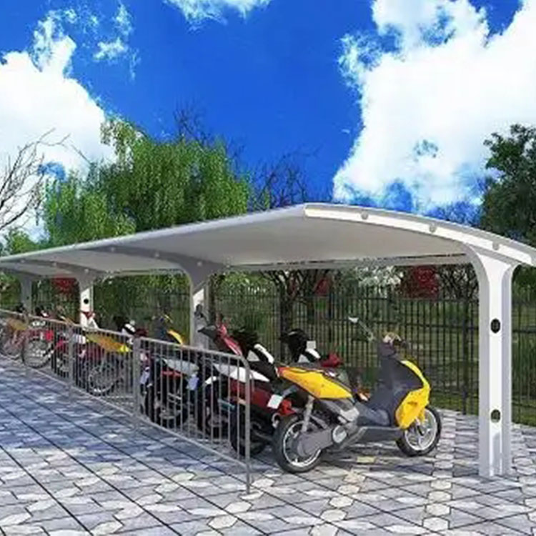 文县膜结构电动车棚